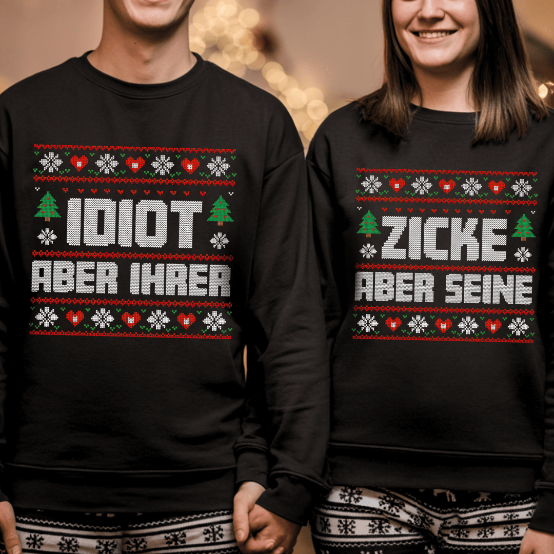 Idiot & Zicke - Weihnachten Sweatshirt Bundle