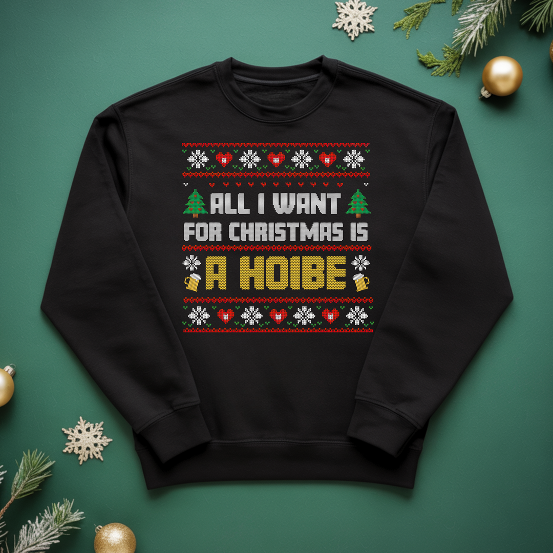 A Hoibe - Weihnachten Sweatshirt Unisex