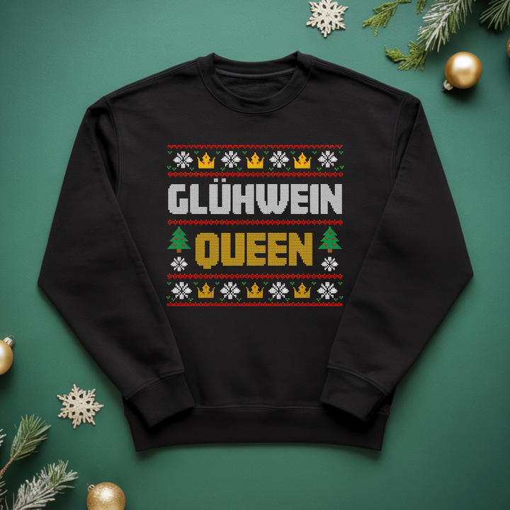 Glühwein Queen - Weihnachten Sweatshirt Unisex