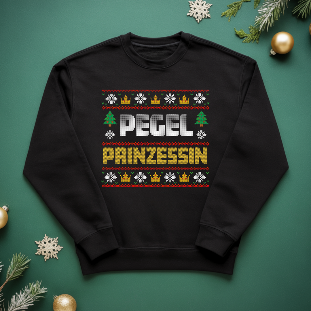 Pegel Prinzessin - Weihnachten Sweatshirt Unisex