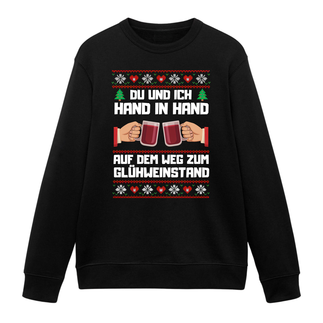 Hand in Hand - Weihnachten Sweatshirt Unisex