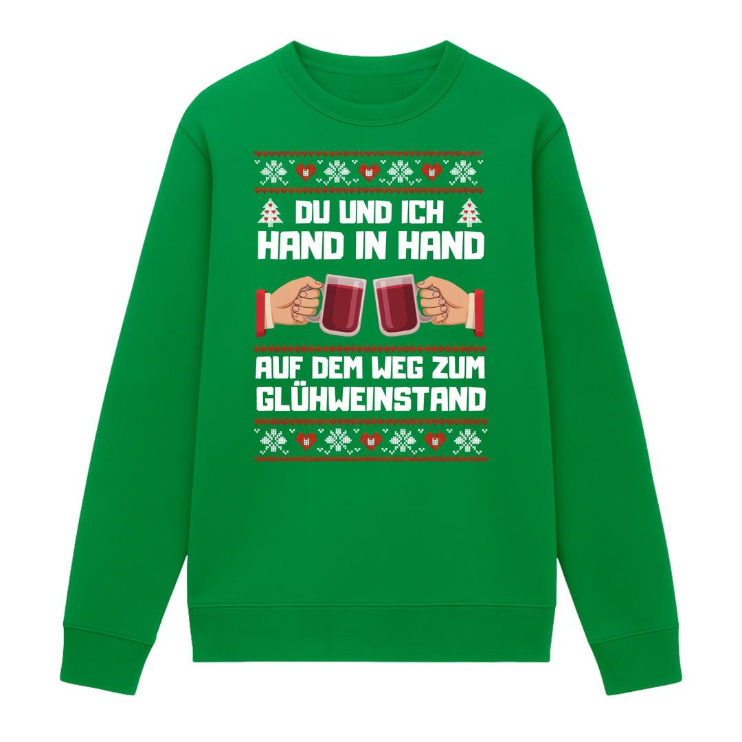 Hand in Hand - Weihnachten Sweatshirt Unisex
