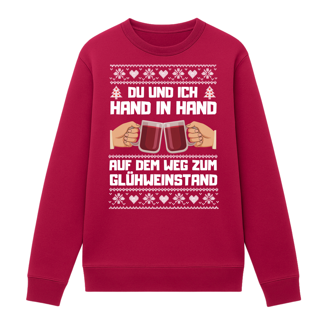Hand in Hand - Weihnachten Sweatshirt Unisex