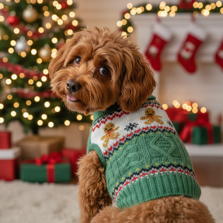 Hunde Weihnachtspullover
