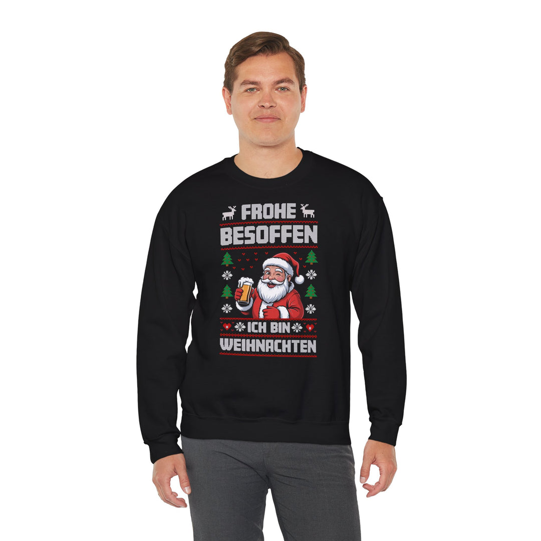 Frohe Besoffen - Weihnachten Sweatshirt Unisex