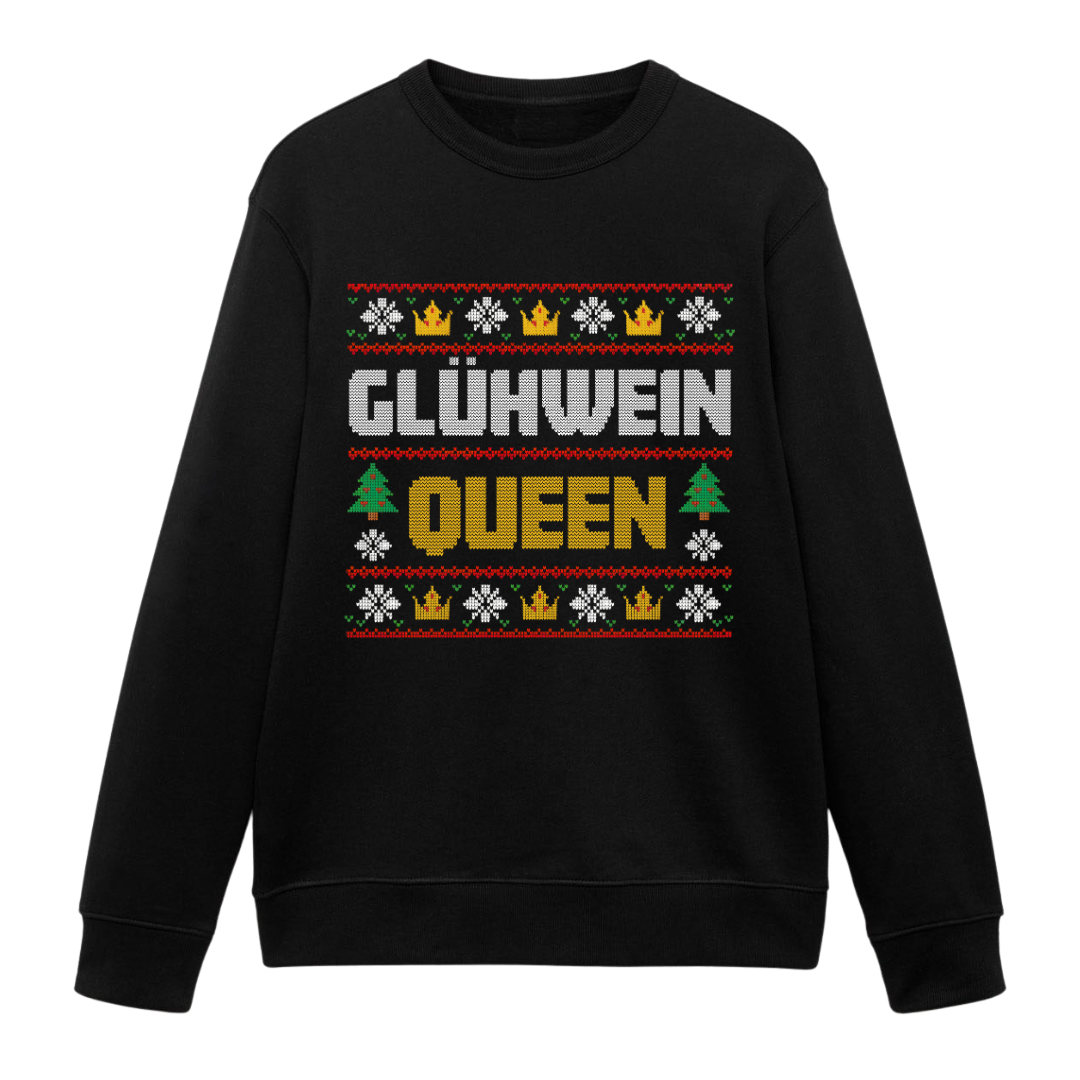 Glühwein Queen - Weihnachten Sweatshirt Unisex
