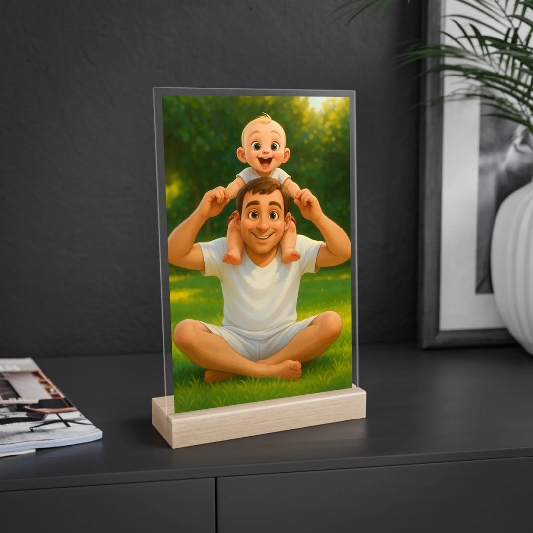 acrylic-sign-with-wooden-stand