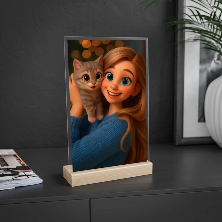 acrylic-sign-with-wooden-stand