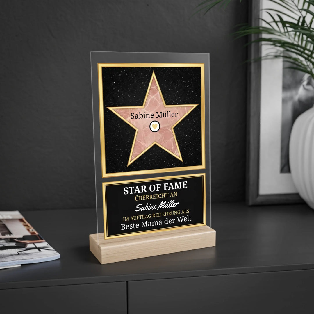 acrylic-sign-with-wooden-stand