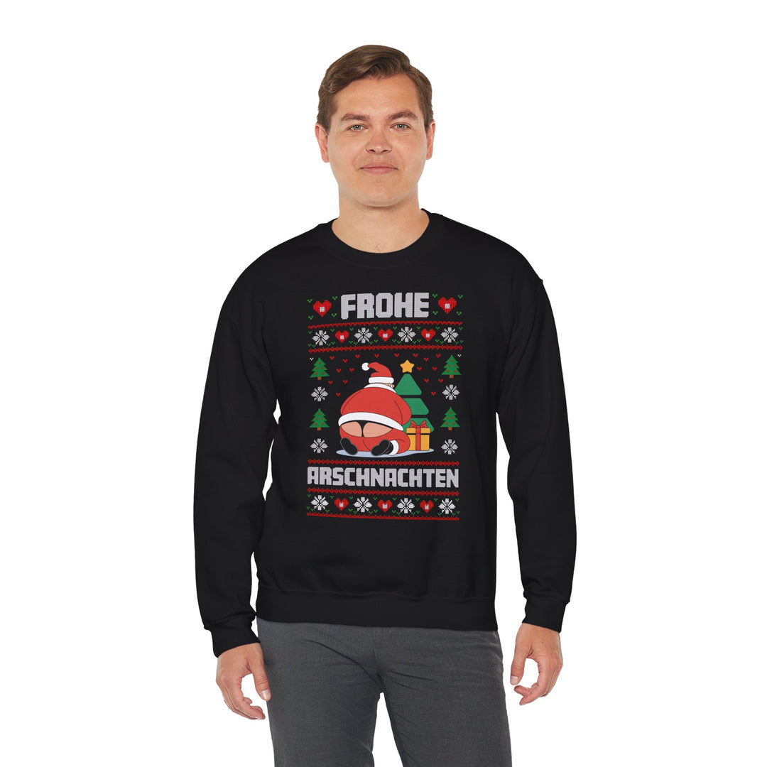Frohe Arschnachten - Weihnachten Sweatshirt Unisex
