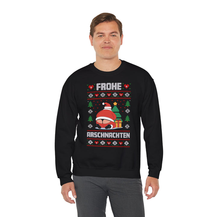 Frohe Arschnachten - Weihnachten Sweatshirt Unisex