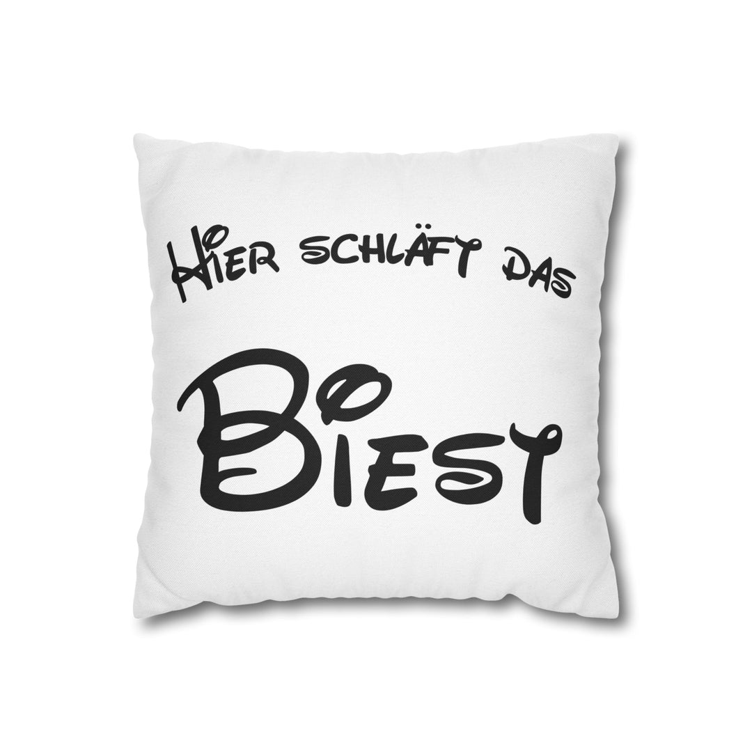 Hier schläft das Biest - Kissenbezug