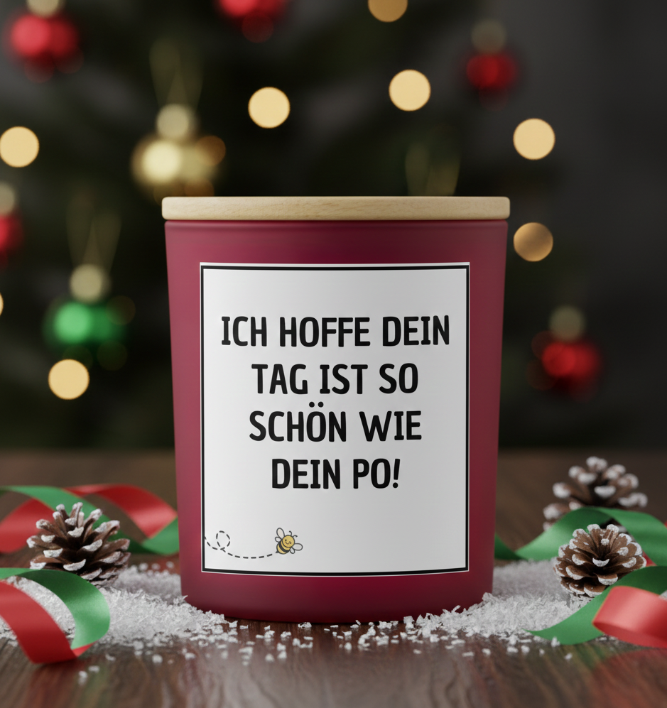 Tag so schön wie dein Po