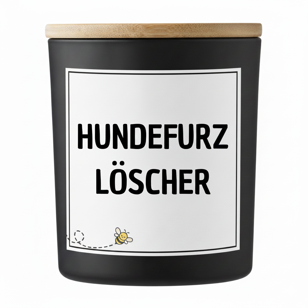 Hundefurzlöscher - Kerze