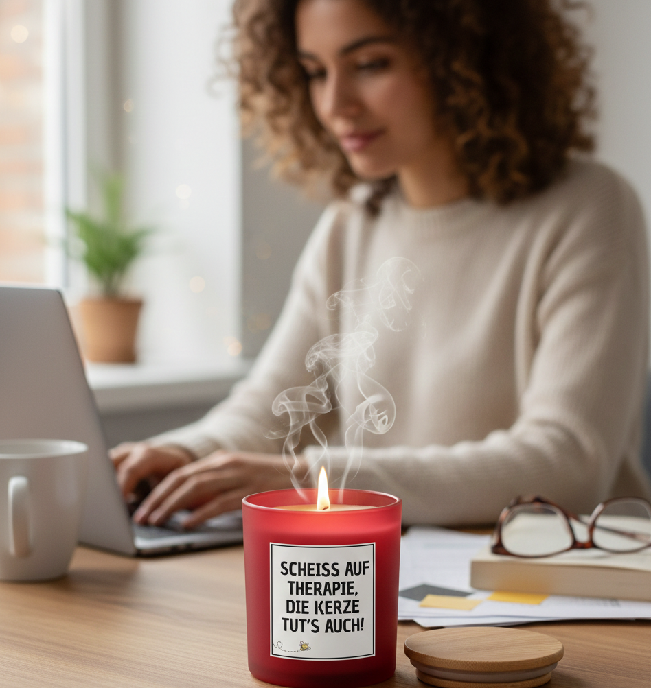 Scheiß auf Therapie - Kerze