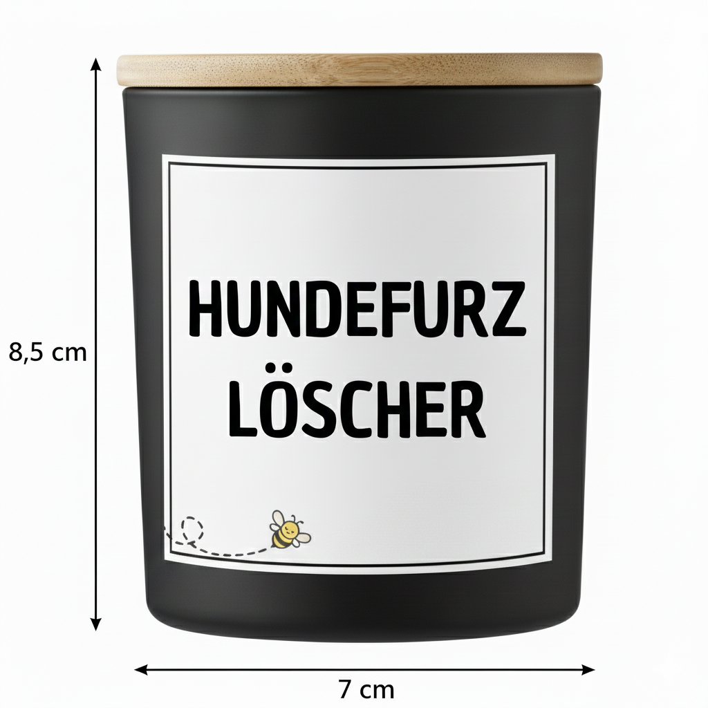 Hundefurzlöscher - Kerze