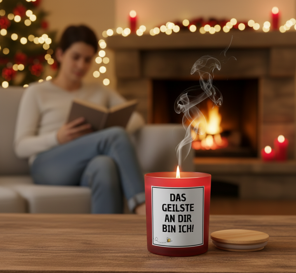 Das Geilste an dir bin ich - Kerze