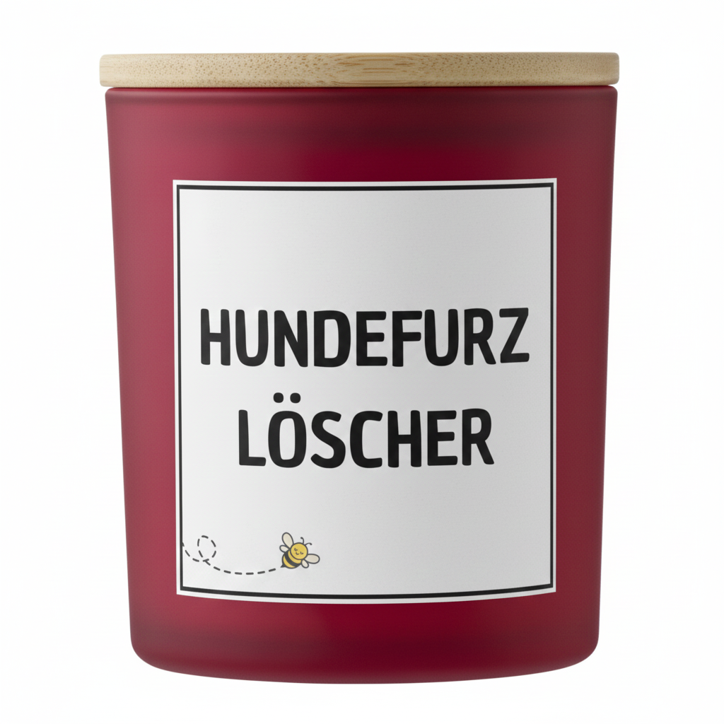 Hundefurzlöscher - Kerze