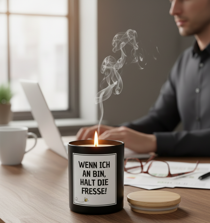 Wenn ich an bin, halt die Fresse - Kerzen