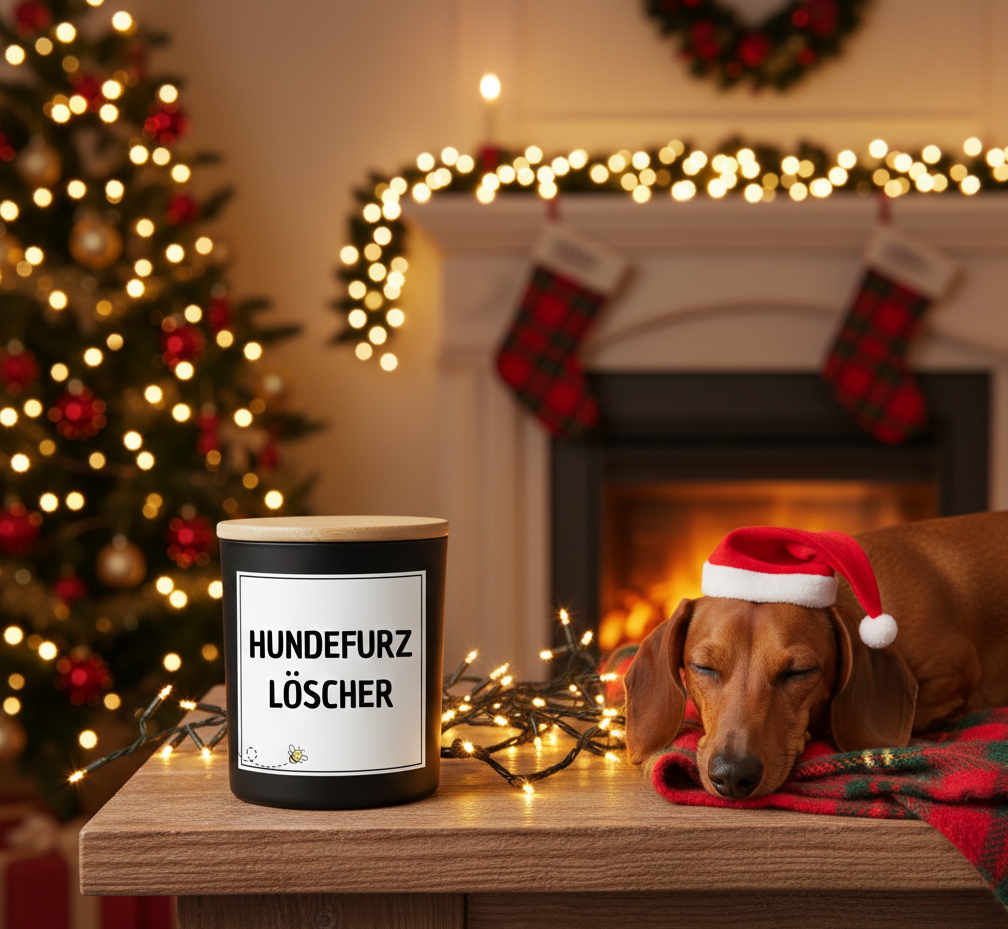 Hundefurzlöscher - Kerze