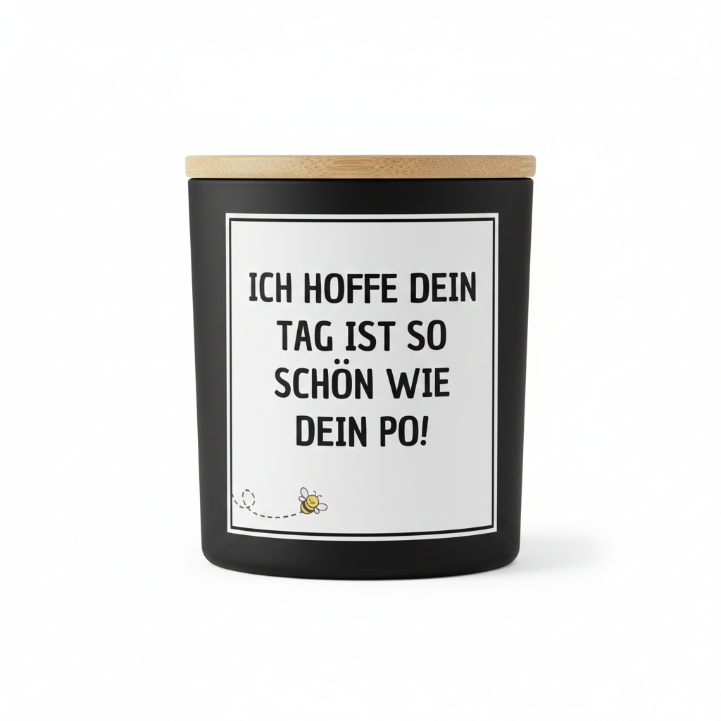 Tag so schön wie dein Po