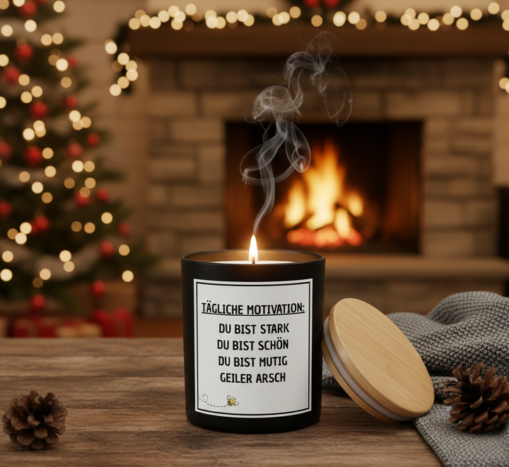 Tägliche Motivation - Kerze
