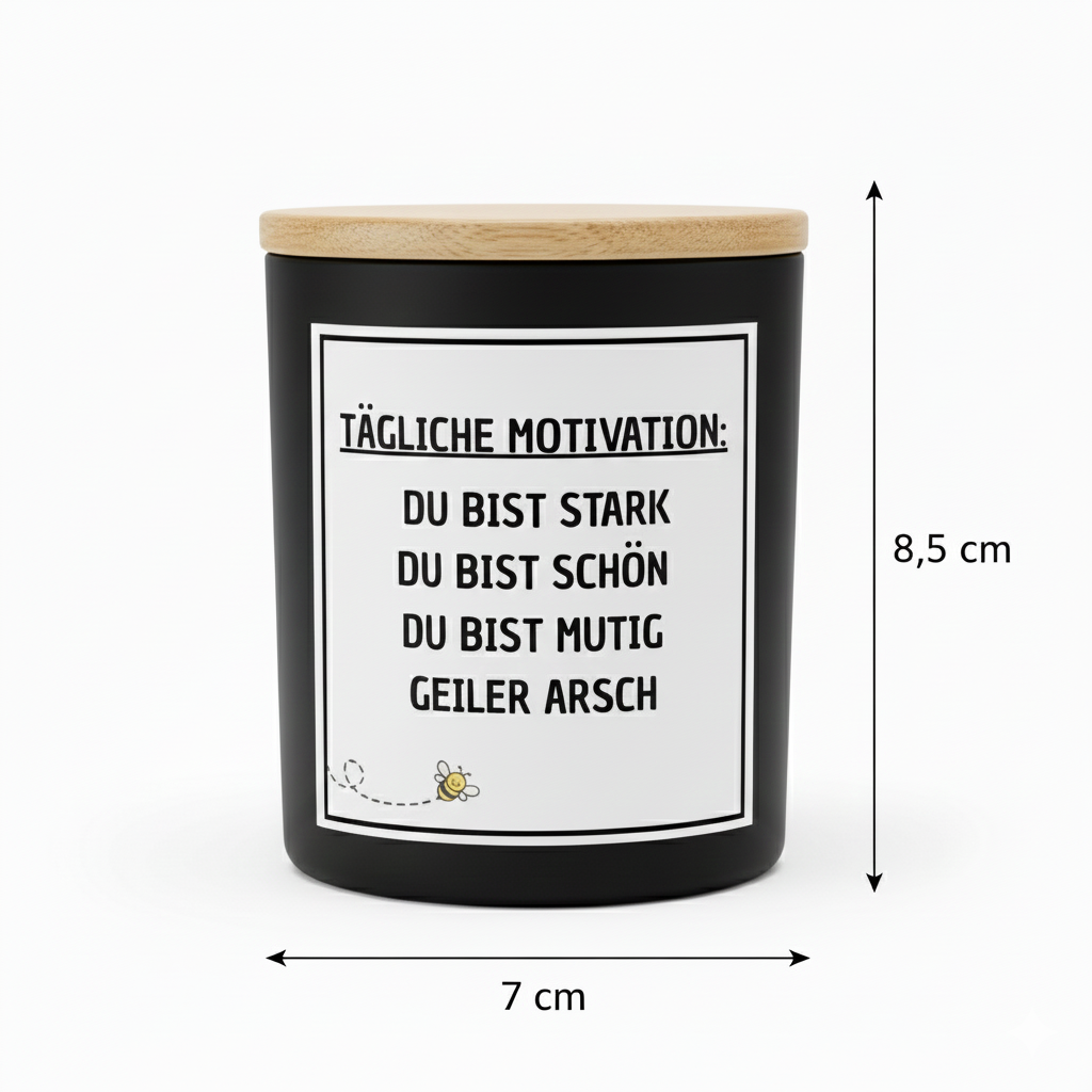 Tägliche Motivation - Kerze