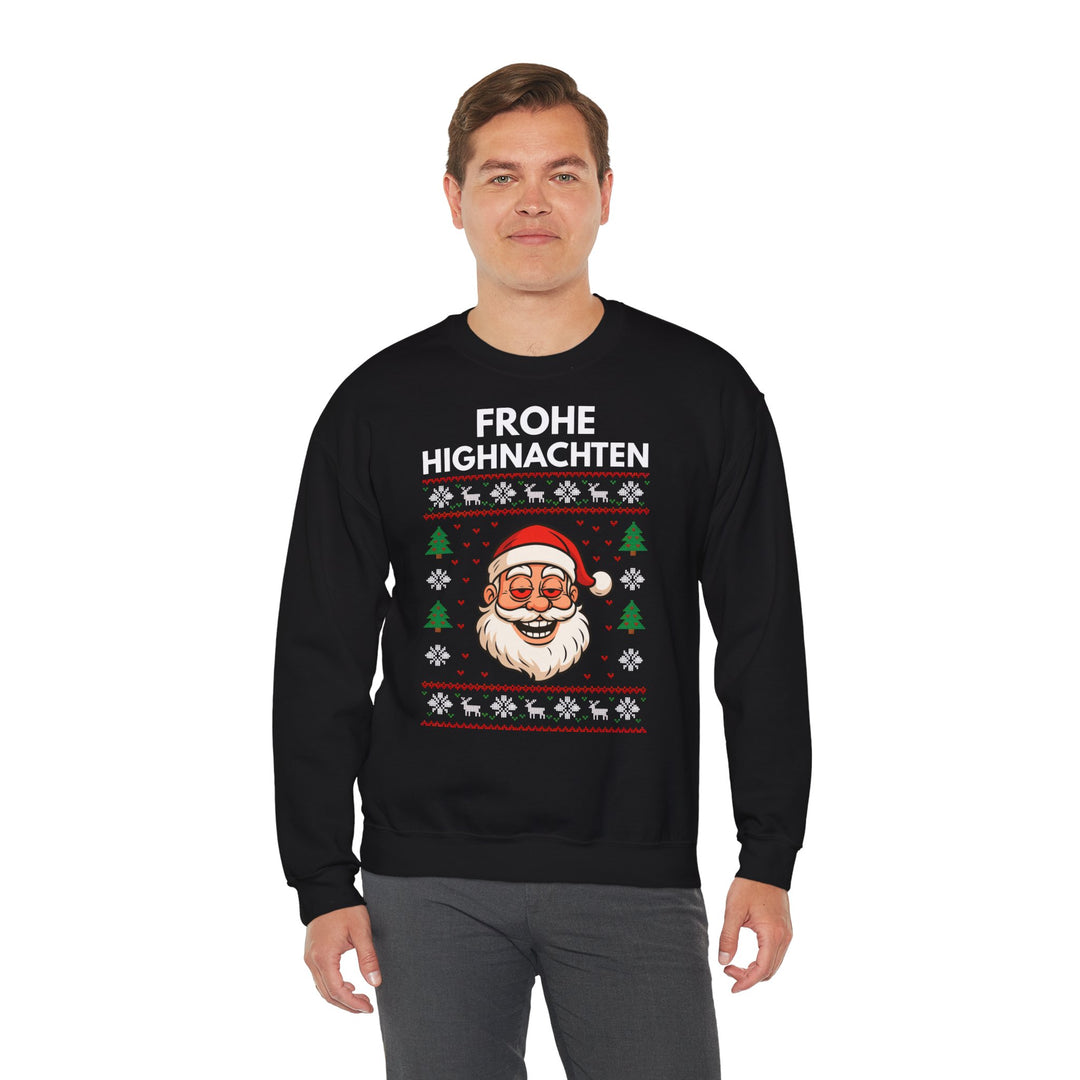 Frohe Highnachten - Weihnachten Sweatshirt Unisex